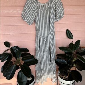 Striped Maxi Dress